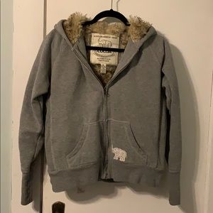 Cocoa faux fur sweater